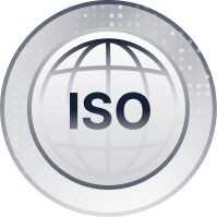 Selo de certificação ISO